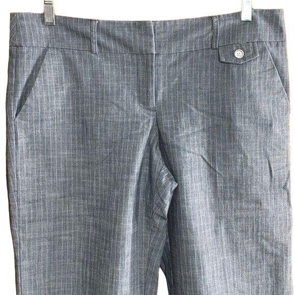 Tracy Evans Limited Womens Gauchos Capris Dress Pants Wide Leg Gray Size 13 - Picture 2 of 7